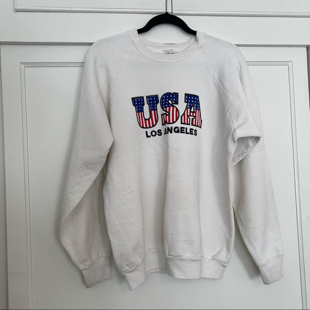 VINTAGE USA Los Angeles Sweatshirt - Picture 2 of 5
